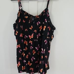 Torrid size 5 Butterfly Print Top